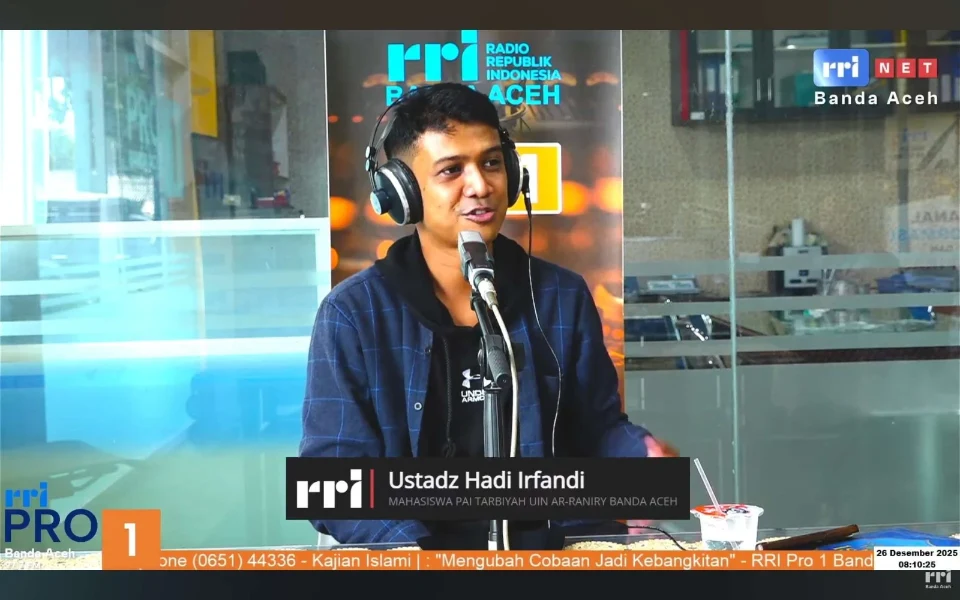 Radio interview session